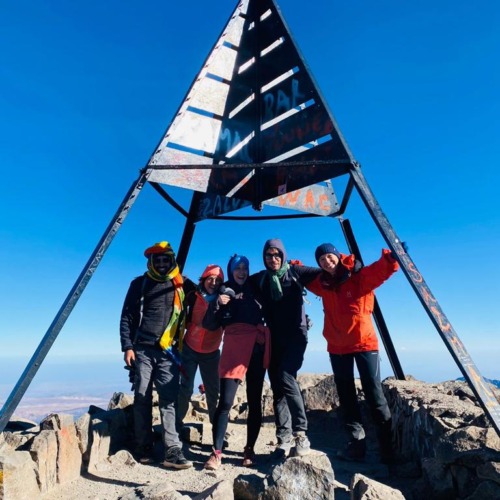 4 Days Trekking to the summit of Mount Toubkal with a guide in Imlil